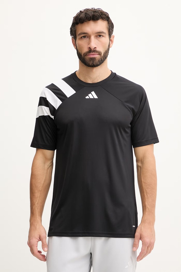 Футболка для тренувань adidas Performance Fortore 23 колір чорний
