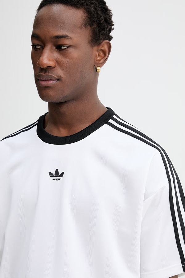 Футболка adidas Originals колір білий фото 4