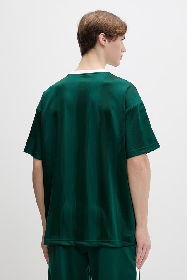 Футболка adidas Originals колір зелений фото 2