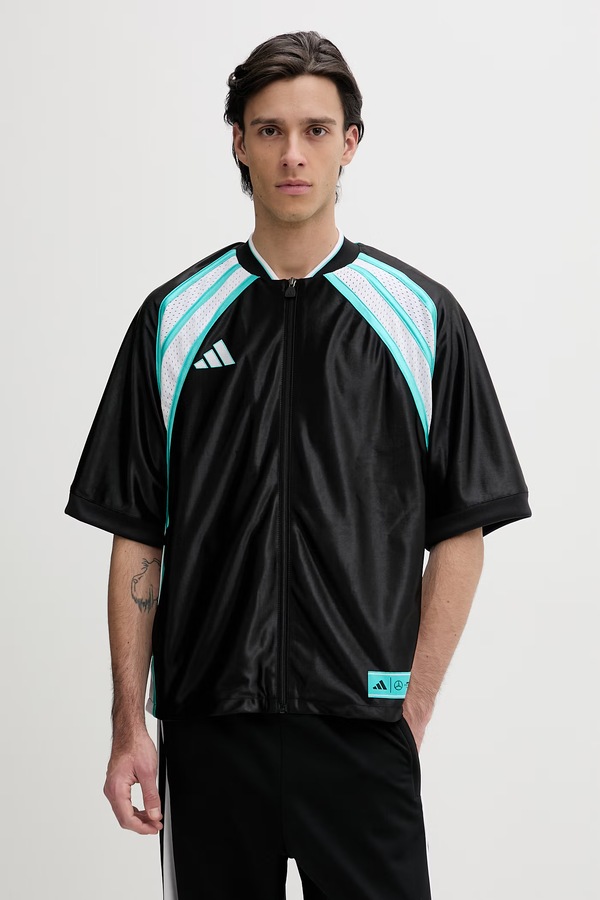 Футболка adidas x Mercedes колір чорний фото 3