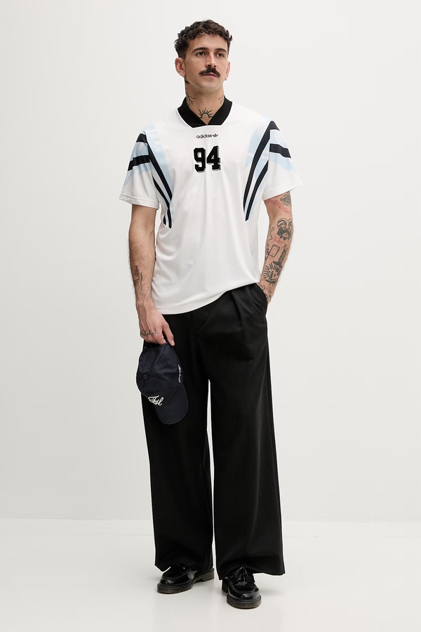 Футболка чоловіча adidas Originals Santiago колір білий фото 2