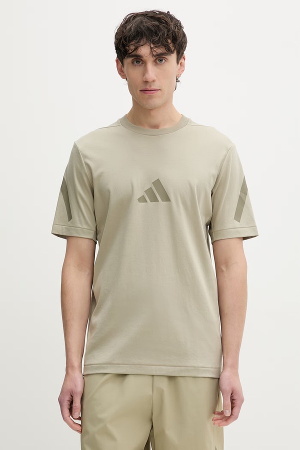 Футболка чоловіча бавовняна adidas x Z.N.E колір зелений