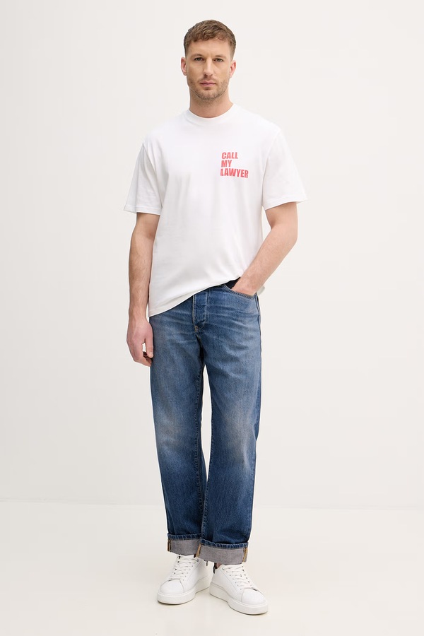 Футболка мужская хлопковая United Colors of Benetton цвет белый