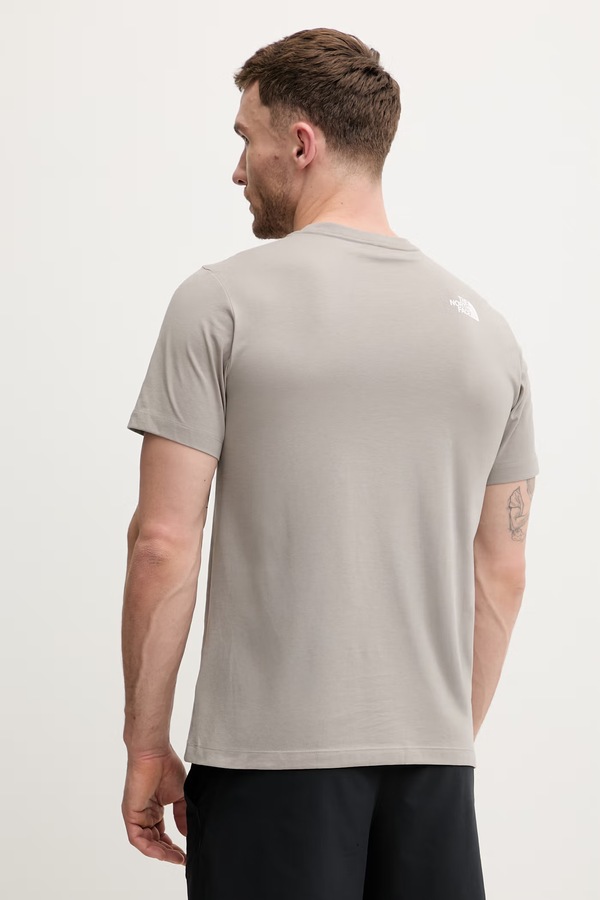 Футболка The North Face EVOLUTION колір бежевий фото 3
