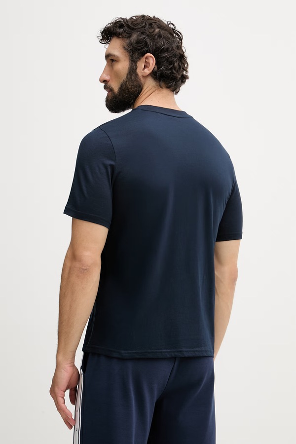 Футболка lounge мужская хлопковая BOSS Shirt цвет темно-синий