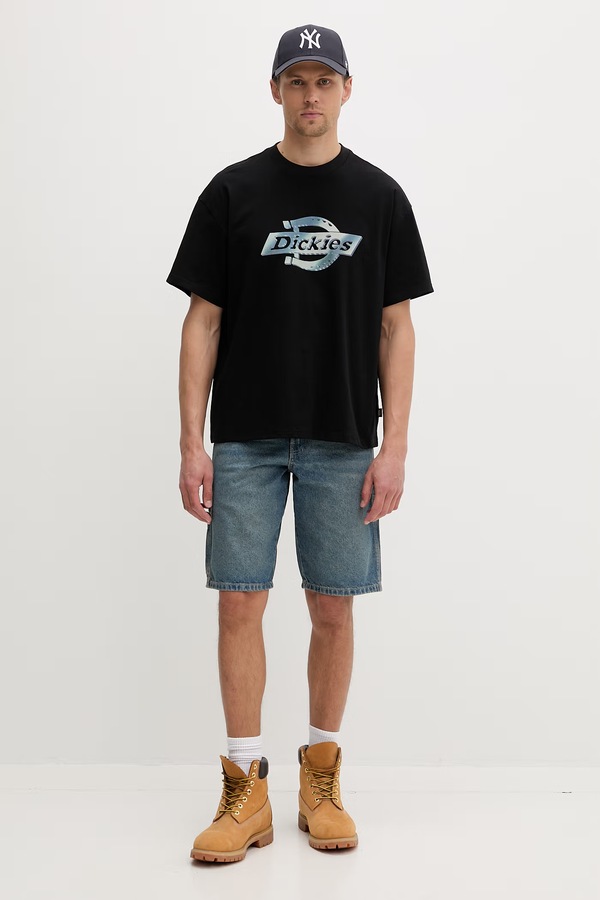 Футболка чоловіча бавовняна Dickies колір чорний