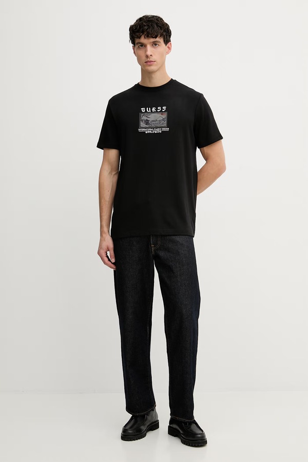 Футболка мужская Guess цвет черный