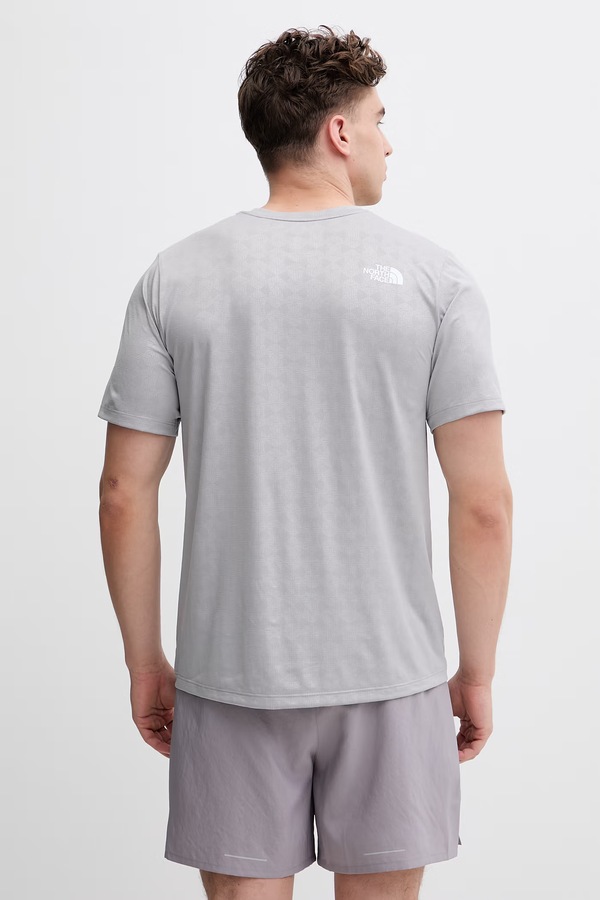 Футболка для тренувань чоловіча The North Face PENTADOME EMBOSSED колір сірий фото 3