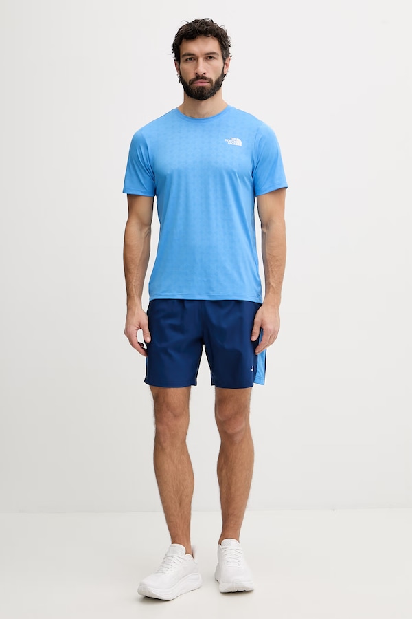 Футболка чоловіча The North Face PENTADOME EMBOSSED колір блакитний фото 2