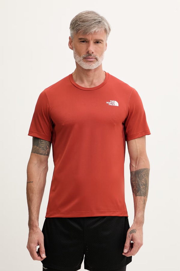 Футболка для тренувань чоловіча The North Face LIGHTBRIGHT колір червоний
