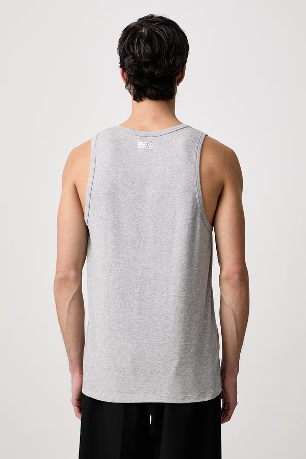 Топ чоловічий MM6 Maison Margiela колір сірий фото 3