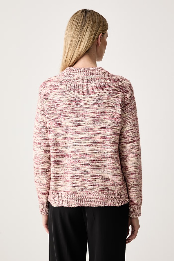 Светр жіночий з вовною MUNTHE колір помаранчевий фото 3