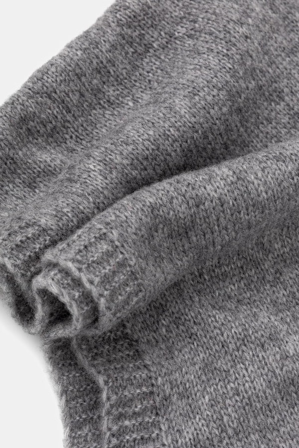 Капор женский с шерстью Answear.LAB цвет серый