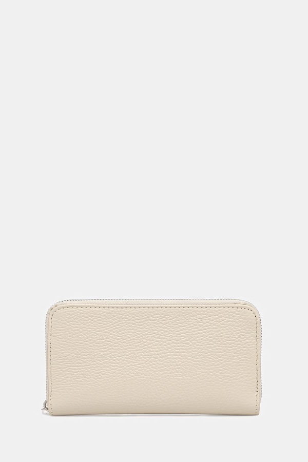 Кошелек женский кожаный Answear.LAB цвет бежевый