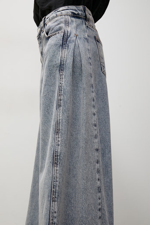 Джинси wide leg жіночі Answear.LAB колір блакитний фото 4