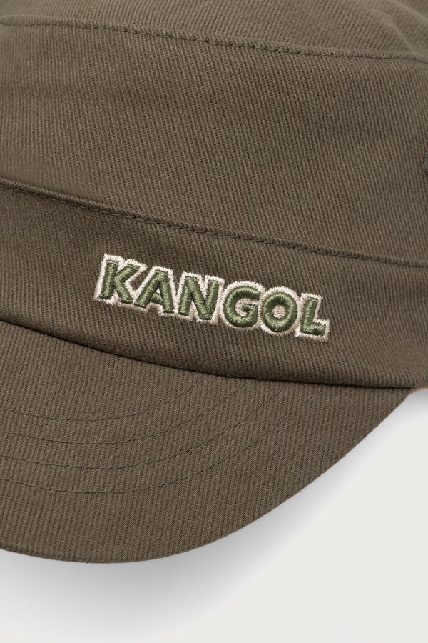 Кепи мужской хлопковый Kangol цвет зеленый фото 2