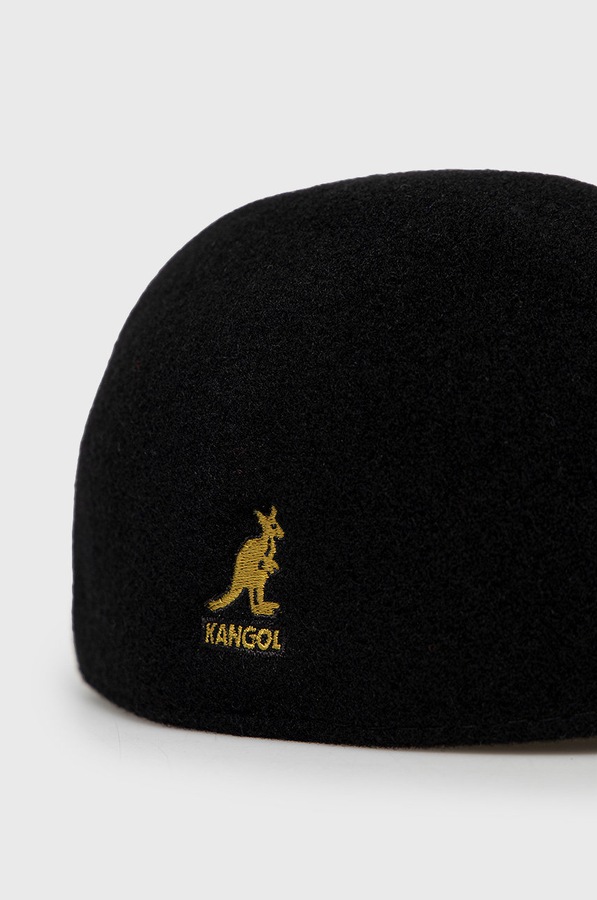 Кашкет Kangol колір чорний фото 2