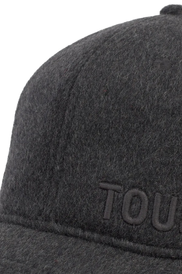 Вовняна кепка Tous TEXTIL колір сірий