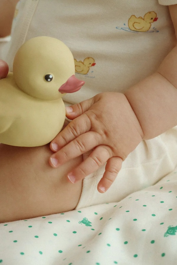 Ромпер детский хлопковый Fanga Fontana BELLO DUE ONESIE OCS цвет бежевый