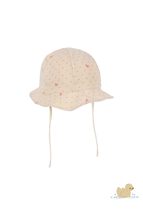 Шапка детская хлопковая Fanga Fontana FIO JERSEY SUN HAT OCS цвет бежевый фото 2