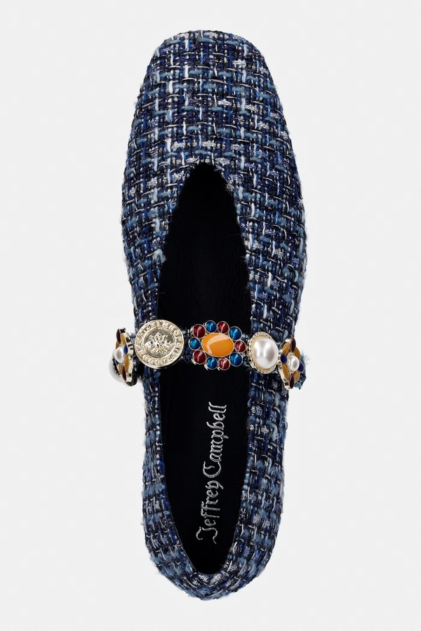 Балетки Jeffrey Campbell Amarissa-2 колір синій фото 4