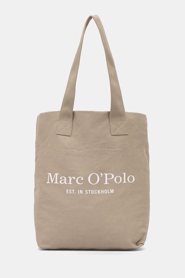 Сумка-тоут женская хлопковая Marc O'Polo цвет бежевый