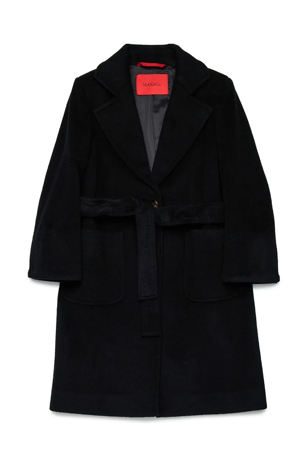 Детское пальто Max&Co. MAXJ1F JACKET цвет черный