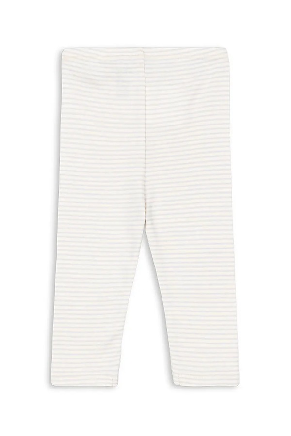 Детские хлопковые леггинсы Fanga Fontana FIO STRIPE PANTS OCS цвет бежевый