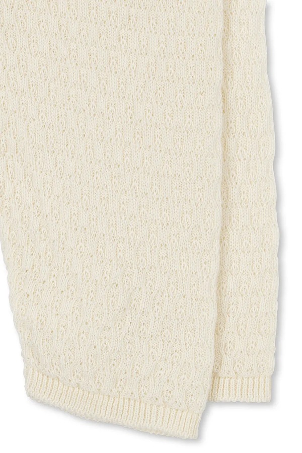 Дитячі бавовняні штанці Fanga Fontana VENTI POINTELLE PANTS GOTS колір бежевий фото 4