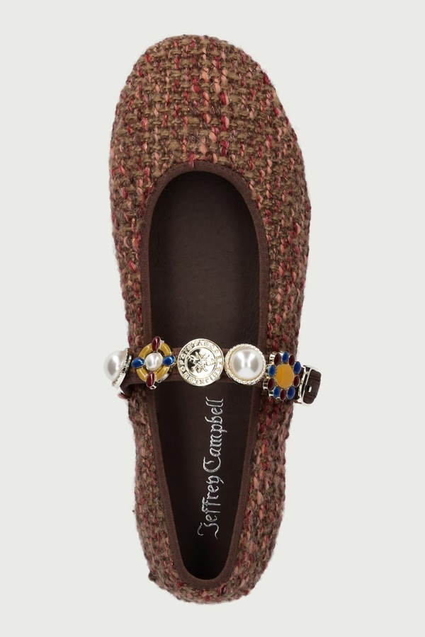 Балетки Jeffrey Campbell Amarissa колір коричневий фото 4