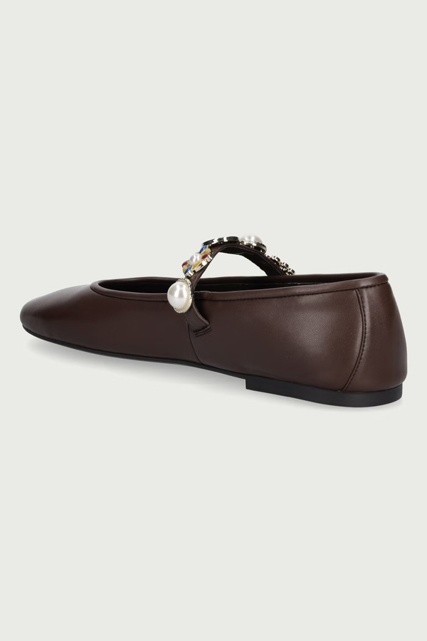 Балетки Jeffrey Campbell Amarissa цвет коричневый фото 2