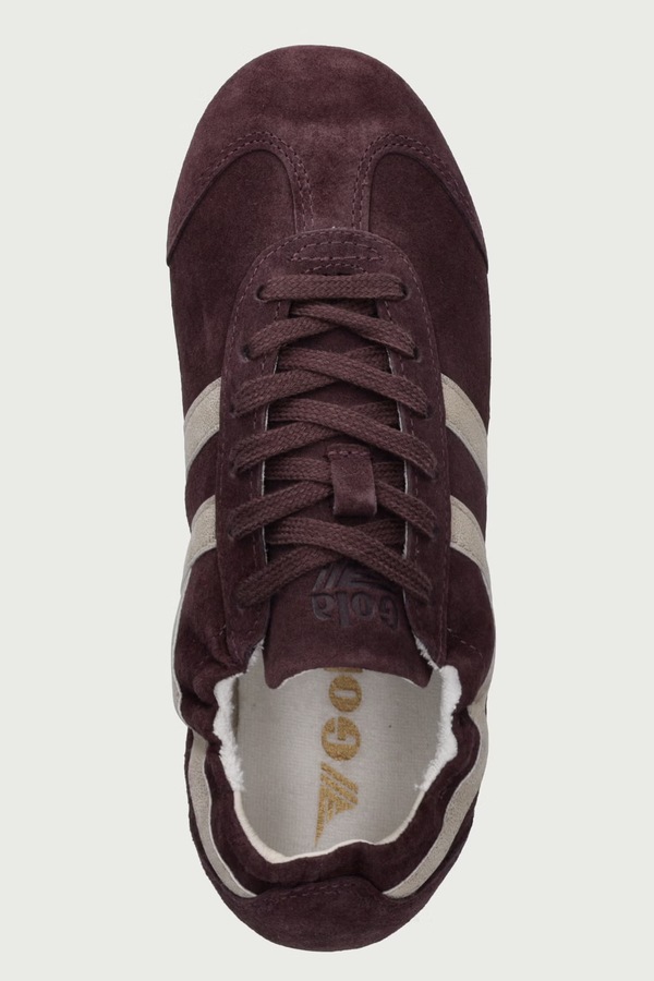 Aurora Trainer кросівки жіночі замшеві Gola колір бордовий фото 4