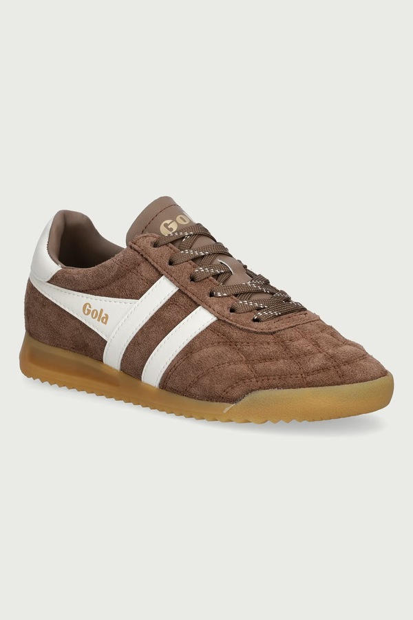 Stadium Suede Trainer кросівки жіночі замшеві Gola колір коричневий