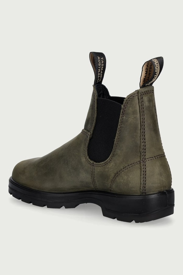 Взуття шкіряне Blundstone 2641 колір зелений фото 3