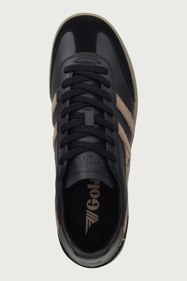 Viper Leather Trainer кросівки чоловічі шкіряні Gola колір чорний фото 4