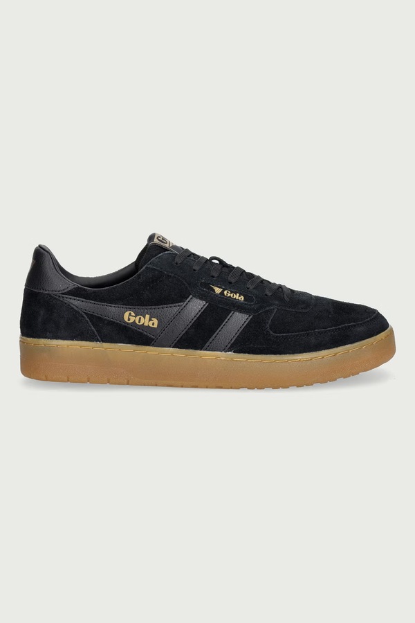 Hawk Suede '86 Trainer кроссовки мужские кожаные Gola цвет черный