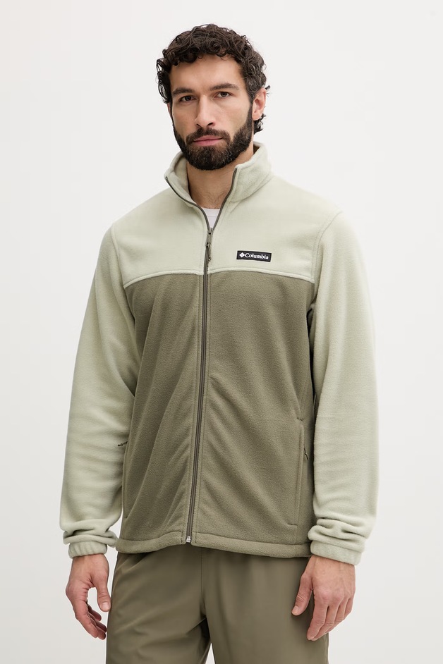 Columbia Bluză sport pentru bărbați Steens Mountain verde 1476671