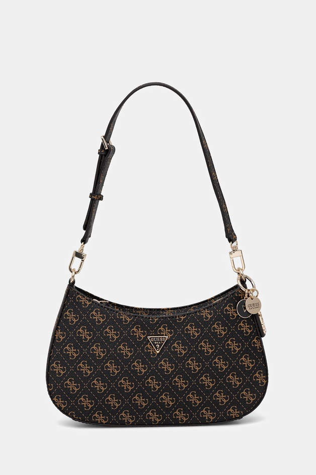 Guess poșetă NOELLE culoarea maro, HWQG96 72180
