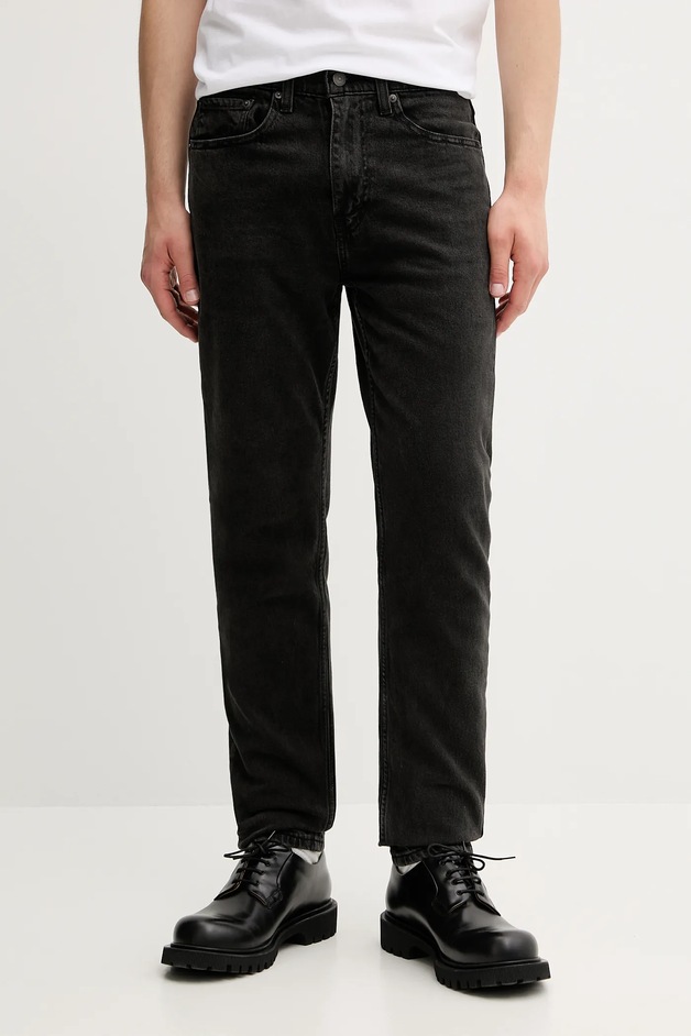 Levi's Jeans 515 SLIM FIT STRAIGHT culoarea negru A7222.0003