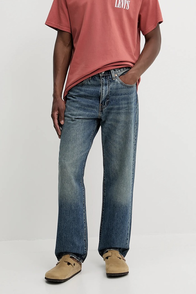 Levi's Blugi straight pentru bărbați 568™ LOOSE STRAIGHT albaștri 29037