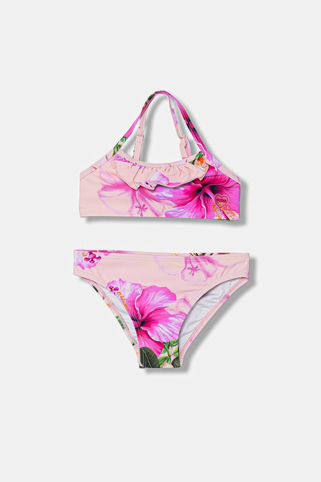 Guess Costum de baie din două piese pentru copii roz J6GZ34 MC052