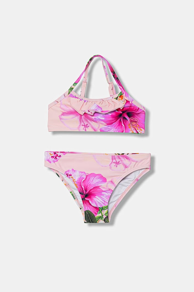 Guess Costum de baie din două piese pentru copii roz J6GZ34 MC052