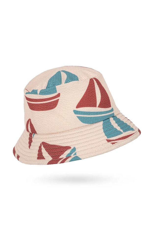 Konges Sløjd Pălărie pentru copii SEER ASNOU BUCKET HAT GRS bej KS105072