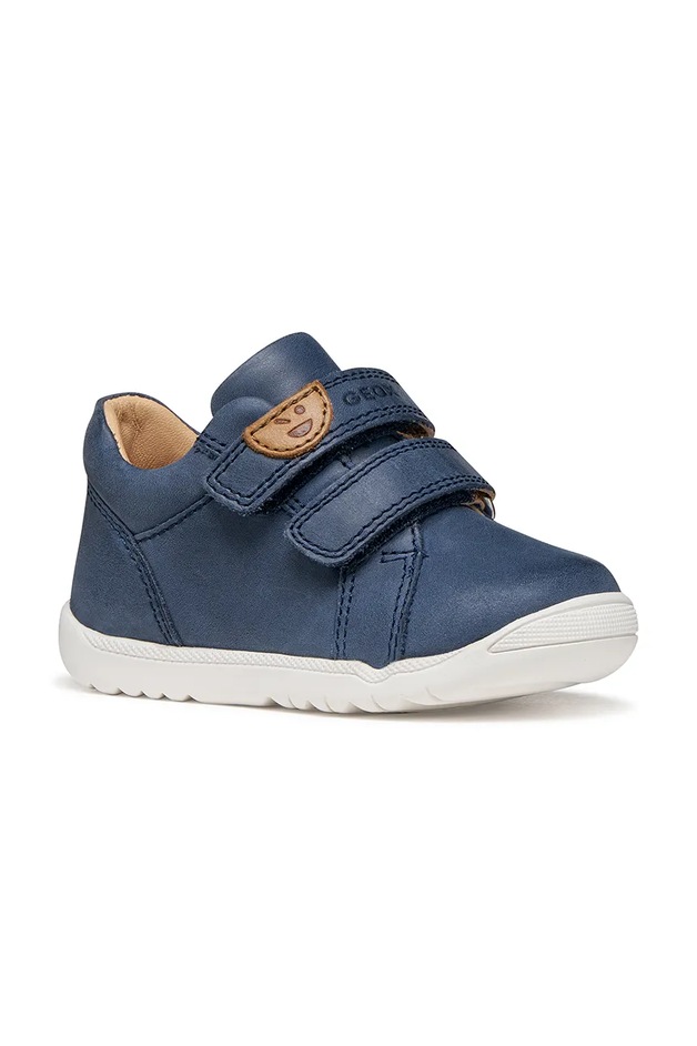 Geox Încălțăminte din piele pentru copii MACCHIA culoarea bleumarin, B254NB.000CL