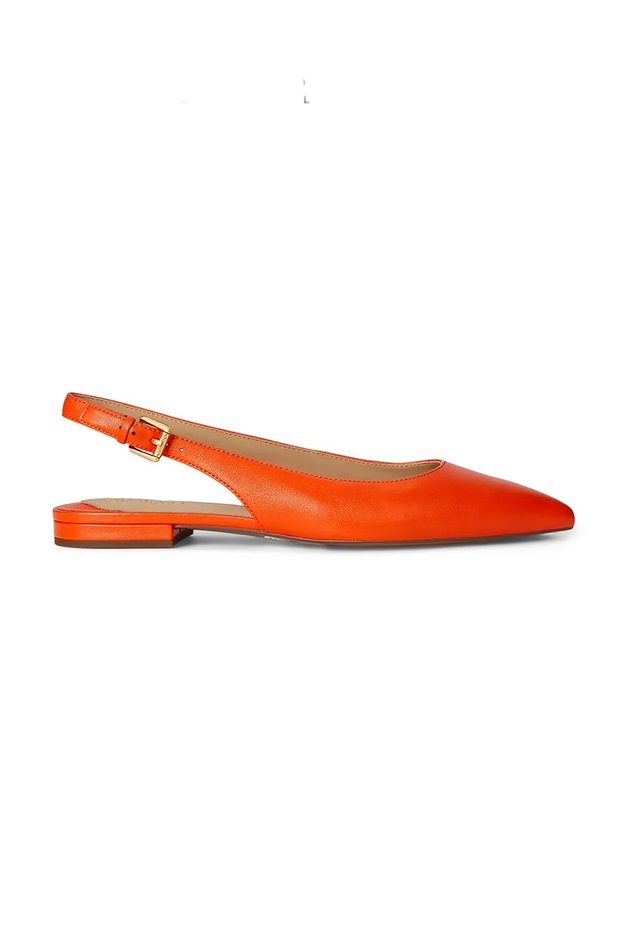 Lauren Ralph Lauren Balerini de piele Londyn Slbck