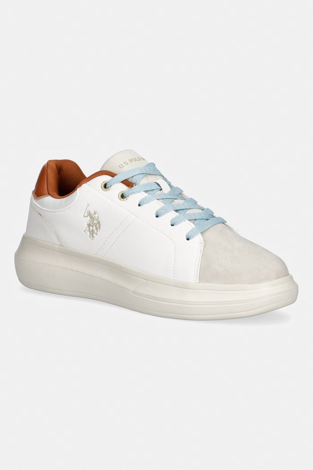 U.S. Polo Assn. CHELIS002 sneakers pentru femei albe CHELIS002W/6YN2