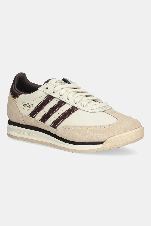 adidas Originals Sneakers din piele SL 72 culoarea bej, HQ4909