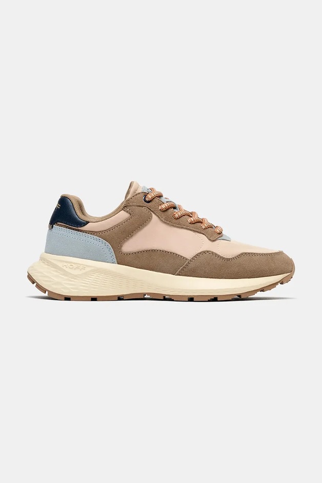Hoff CITY MKII NAIROBI II sneakers bărbătești din piele întoarsă bej 22435603