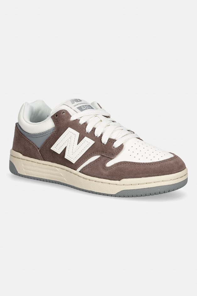 New Balance 480 sneakers din piele maro U480P4QI