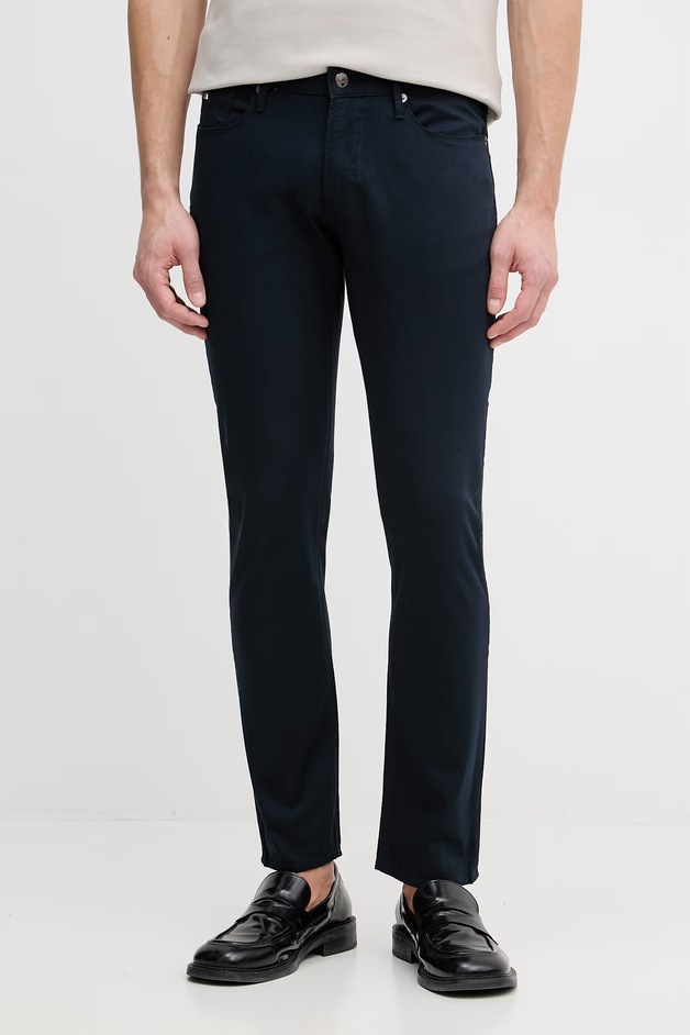 Emporio Armani Blugi slim fit pentru bărbați bleumarin EM000121 AF22611